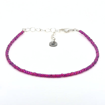 Anklet - Red - creations by cherie