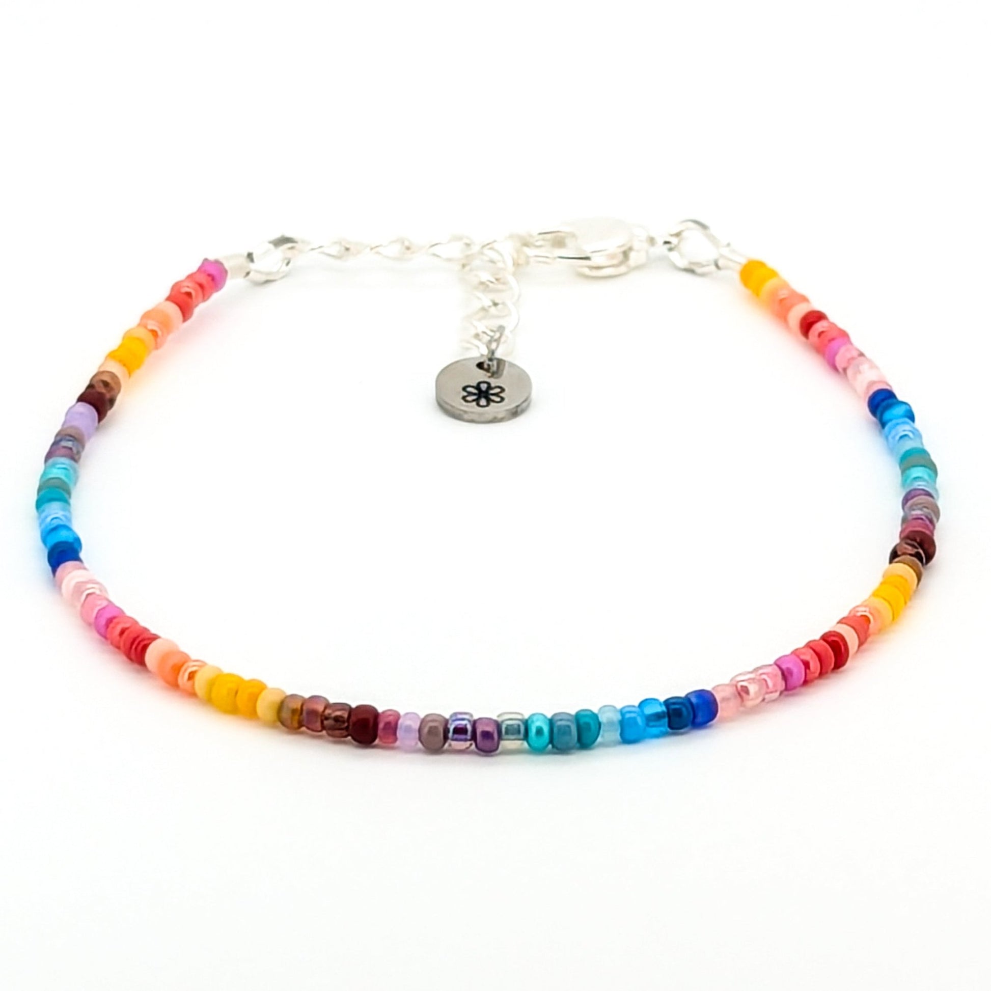 Dainty bracelet - multicolor ombre - creations by cherie